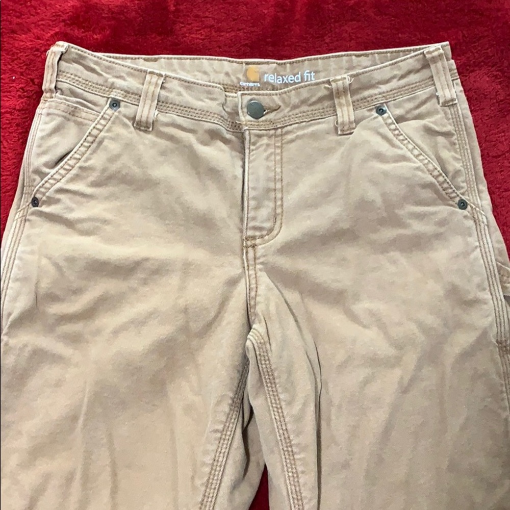 Carhartt size 4 work pants